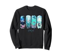 Tiburones Mar Aventura Acuarela Animal Tiburón Sudadera