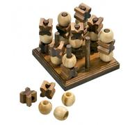 Tic Tac Toe - 3-D - Bambú