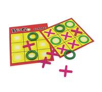 Tic-Tac-Toe - Juego de predicción mental - XXOO Magic Trick Prop, material de PVC, ideal para magia de primer plano, 10,3 x 10,3 cm