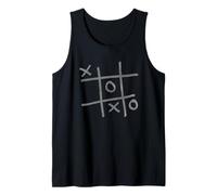 Tic TAC Toe/Noughts and Crosses Gamers Camiseta sin Mangas