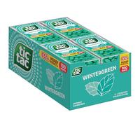 Tic Tac Wintergreen - Mentas para el aliento a granel, paquete de 12 unidades, refrescante para llevar, 1.7 onzas cada una