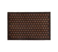 tica copenhagen Felpudo Dot Cognac-brown. 40x60 cm