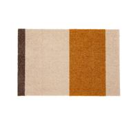 tica copenhagen Felpudo Stripes horizontal Ivory-dijon-brown. 40x60 cm