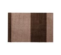tica copenhagen Felpudo Stripes horizontal Sand-brown. 60x90 cm