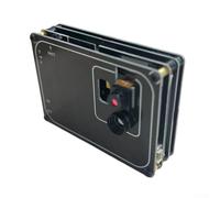 Ticam1 Cámara termográfica de doble lente con sensor visible de 200 MP y soporte de red WiFi para pruebas industriales con pantalla de modo fusión negro