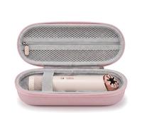 TicEaik Funda de transporte compatible con Dyson HushJet Mini Cool Fan | Funda protectora de EVA dura 1:1, bolsillo de malla, correa de muñeca, organizador de viaje portátil