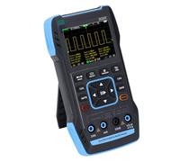 Ticfox 3 en 1 Multímetro de Osciloscopio 2 Canales, Multímetro de Osciloscopio Digital de 2.8in Pantalla LCD LCD 50MHz Ancho de Banda Osciloscopio Generador de Signos de Alta
