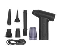 TICFOX Aire de Aire Comprimido, Ventilador de Turbo 110000 Rpm Velocidad Variable Motor sin Escobillas Mini Aire Electrice Soplador Portátil Ventilador Portátil para la Oficina del