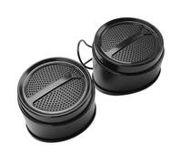Ticfox Altavoces para computadora, USB 2.0 y 3.5 mm con cable pequeño altavoz de sonido HIFI para PC de escritorio con control de volumen (no luminoso)