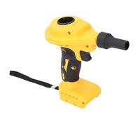 Ticfox Bolsero de Polvo Inalámbrico, 18 V Handheld Mini Recargable de Alto Volumen de Energía Inflador de Sierra de Sierra de Hoja de Alimentación para DW DC180 DC200 Batería