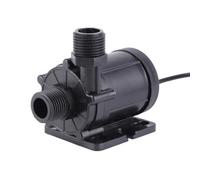 TICFOX Bomba de agua sumergible sin escobillas, DC12V 30W 800L/H 12m Bomba de refuerzo Motor sin escobillas Descarga silenciosa Elevación para calentador