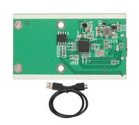 TICFOX Convertidor USB 3.0 a MSATA SSD Soporte UASP de Alta Velocidad hasta 6 Gbps Plug and Play Hot Swap Indicador LED de Estado para computadora portátil PC Computadora de escrit