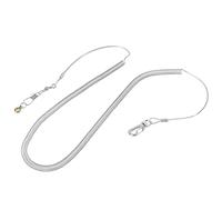 TICFOX Cuerda de entrenamiento de vuelo de loros, antimordida, duradera de 6 m, para entrenamiento de aves al aire libre, ligera, portátil, con anillos ajustables para los pies, color aleatorio (4,5