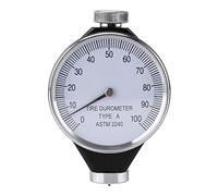 TICFOX Durometro Shore A, Probador de Dureza de Goma, Medidor Probador de Dureza 0-100 HA Comprobador de Dureza de Metales, para Medir la Dureza del Caucho, Plástico y Caucho Duro(A Type)