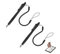 Ticfox Lápices Ópticos Capacitivos Universales de Pantalla Táctil, 2 Piezas lápiz Capacitivo para Tablets, Lápiz Stylus Capacitivo Profesional, Smartphones, Protege la Pantalla, para Escribir, Dibujar
