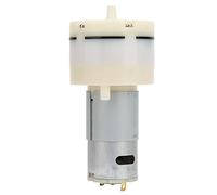 TICFOX Micro Bomba de Vacío, Bomba de Vacío de Diafragma Industrial de 12L/Min Bomba De Vacío De 12V CC Silenciosa Bomba de Aire de Diafragma de Alta Presión para Instrumento de Tratamiento Médico