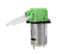 TICFOX Mini Bomba Peristáltica, Bomba de líquido peristáltico, DC 12V 3x5mm Bomba dosificadora Cabezal De Tubo Peristáltico De Bomba Dosificadora DIY para acuario Químico(verde)