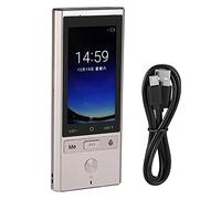 Ticfox Traductor de voz multilingüe en tiempo real Dispositivo inteligente portátil con WIFI GPS BT Soporte para viajes al extranjero 107 idiomas Traducción 3.0 IPS Retina HD Pantalla 1550MAH Batería