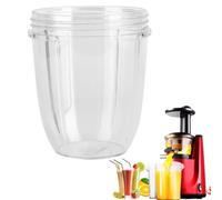 Ticfox Vasos de Repuesto para Batidora Exprimidora, 18/24/32 Oz Tazas de Licuadora Tazas de Exprector Reemplazo de Taza para Mezcladores de Extractores de 900W(18OZ)