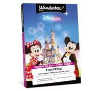 Tick&Box Coffret Cadeau Caja de Regalo, Unisex, Multicolor, Disneyland Paris 1 jour / 1 PARC / 2 adultes