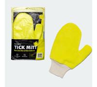 Tick MiTT Guante de eliminación de garrapatas Amarillo, Herramienta Protectora para Eliminar garrapatas para Humanos y Mascotas, Elimina Las garrapatas de Forma Segura con Facilidad, Duradero, cómodo