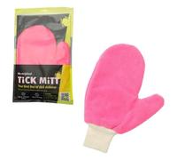 Tick MiTT Guante de eliminación de garrapatas Amarillo, Herramienta Protectora para Eliminar garrapatas para Humanos y Mascotas, Elimina Las garrapatas de Forma Segura con Facilidad, Duradero, cómodo