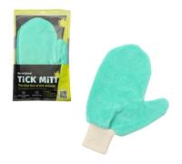Tick MiTT Guante de eliminación de garrapatas Amarillo, Herramienta Protectora para Eliminar garrapatas para Humanos y Mascotas, Elimina Las garrapatas de Forma Segura con Facilidad, Duradero, cómodo