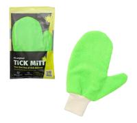 Tick MiTT Guante de eliminación de garrapatas Amarillo, Herramienta Protectora para Eliminar garrapatas para Humanos y Mascotas, Elimina Las garrapatas de Forma Segura con Facilidad, Duradero, cómodo