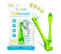 Tick Tornado ZenPet - Removedor de garrapatas para perros, gatos y personas - Paquete económico - Herramienta de eliminación de garrapatas fácil y rápida (4 paquetes)