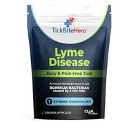 TickBiteHero - Kit de prueba de enfermedad de Lyme - Detección fácil en casa y sin dolor - Resultados rápidos y precisos, detección fiable de bacterias Borrelia para pruebas cómodas y eficaces