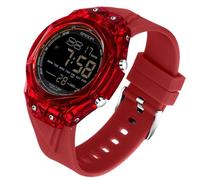 TICKEEN Relojes para Hombre Relojes Digitales Deportivos Relojes Militares Resistentes al Agua con Alarma/Cuenta Atrás/Cronómetro/Luz/Sonería Horaria/Reloj de Pulsera Militar Multifuncional (Rojo)