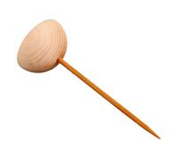 Ticket Fork - Wood 19x6cm | Receipt Desk Stabber Holder Straight Rod | Wooden Bill Check Spindle Organizer For Kitchen Restaurant Counter Desk Management And Daily Order Handling Use