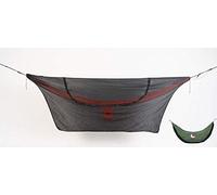 Ticket to the Moon Mosquitera 360° para hamacas - Protección Tipo de bichos e Insectos - Apertura del Techo con Cremallera Circular Doble para Mayor Comodidad [Negro]