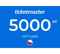 Ticketmaster Gift Card 5000 CZK Key - CZECH REPUBLIC