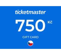 Ticketmaster Gift Card 750 CZK Key - CZECH REPUBLIC