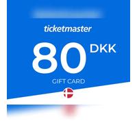 Ticketmaster Gift Card 80 DKK Key - DENMARK