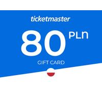 Ticketmaster Gift Card 80 PLN Key - POLAND