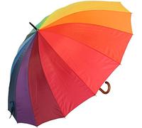 TickEx Paraguas de arcoiris XXL Multicolor