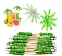 TICKLELY Palillos para Aperitivos - Elegantes Púas de para Candy Bar, Coctel y Cupcakes, Decoración Versátil para Cocteleria, Batidos, Té de Burbujas, Tartas y Chuches