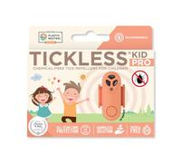 Tickless Kid Pro - Repelente Ultrasónico Recargable contra Garrapatas para Niños - Melocotón