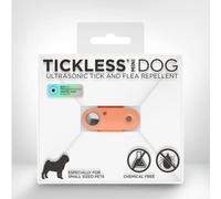 Tickless Mini Dog - Repelente Natural de pulgas y garrapatas para Perros, Libre de químicos, ultrasónico - Durazno Caliente