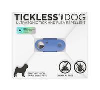 Tickless Mini Repelente Ultrasónico de Garrapatas para Mascotas - Azul Griego