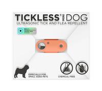 Tickless Mini Repelente Ultrasónico de Garrapatas para Mascotas - Hot Peach