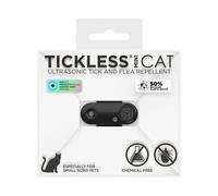 Tickless Mini - Repelente ultrasónico de pulgas y garrapatas para gatos - Color del Producto: Negro