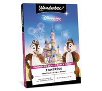 Tick'nBox - Caja de regalo Parque Disneyland París - 1 día en los 2 parques Disneyland & Walt Disney Studios para 2 adultos - Idea de regalo para pareja original multicolor