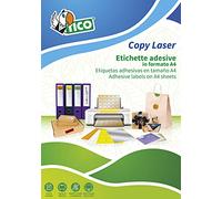 Tico LP4W-4725. Caja de 4400 etiquetas blancas multifunción 47.5 x 25.5 mm en A4