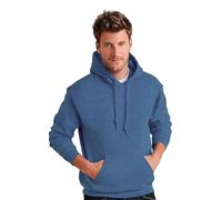 TICTEX Gildan - Sudadera con capucha para hombre de tallas grandes - Sudadera con capucha - Sudadera con capucha en muchos colores - Sudadera con capucha - S M L XL XXL 3XL 4XL 5XL, Heather Sport Dark