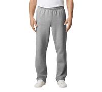 TICTEX Pantalones Jogging para Hombre | Pantalón Informal con puños Abiertos | Pantalón Deportivo de Hombre sin Bolsillos | Sport Grey, XXL