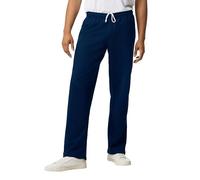 TICTEX Pantalones Jogging para Hombre | Pantalón Informal con puños Abiertos | Pantalón Deportivo de Hombre sin Bolsillos | Navy, XL