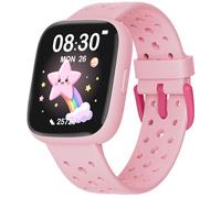 TICTIKY Reloj inteligente para niñas de 5 a 12 años, podómetro, no necesita teléfono, juegos de rompecabezas con control parental, impermeable IP68, frecuencia cardíaca, monitor de sueño, contador de